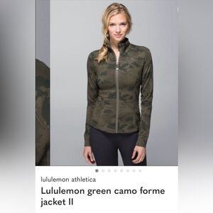 **Very Rare** lululemon athletica rare forme jacket